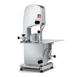 Romux® Scie à os Professionnelle à ruban 52x47 cm en Acier Inoxydable | Scie pour Viande, Os et Surgelés avec Hauteur de Coupe de 180 mm et 1100 W_0