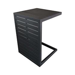 Table basse de jardin en aluminium 2 positions Lou Proloisirs - 3700103089557_0