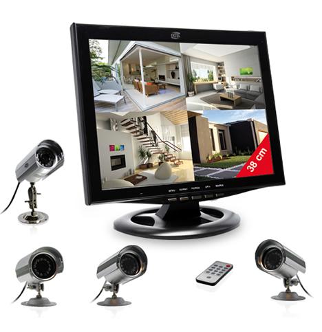 VIDÉOSURVEILLANCE FILAIRE COULEUR EXTEL-WESV87047