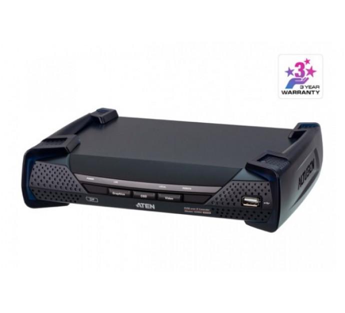 Aten Premium KE9950R - Récepteur KVM DisplayPort 4K USB sur IP avec double alimentation et extension réseau_0