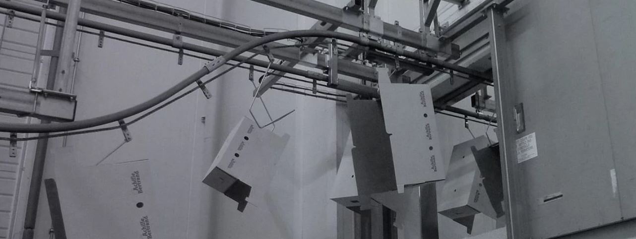 Convoyeur à câble monorail  en circuit fermé  pour une manutention aérienne simple, propre et silencieux- ORION_0