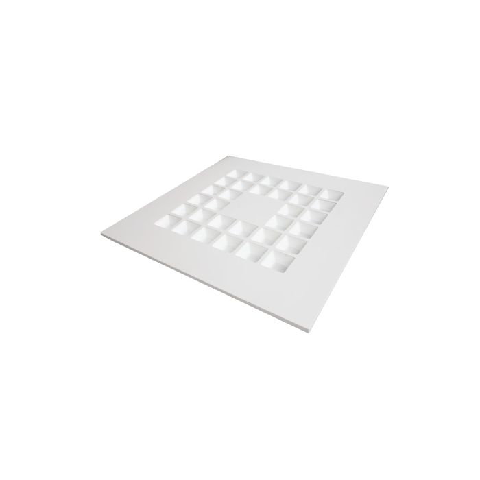 Dalle LED 29W - Design contemporain et esthétique - Installation encastrée ou suspension - Origami Multi K - UGR < 16_0