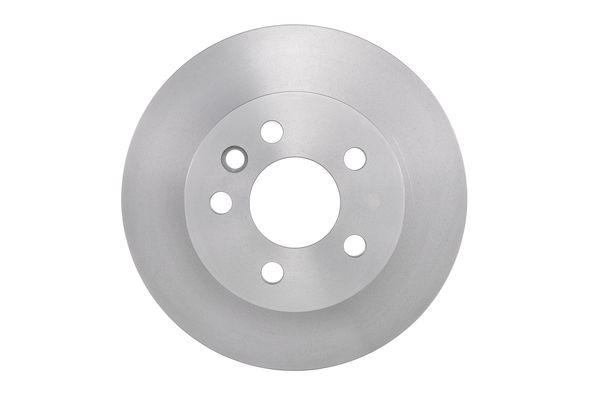 Disque de frein Bosch 0986478613 - Avant - Plein - 5 trous - Épaisseur 18 mm_0