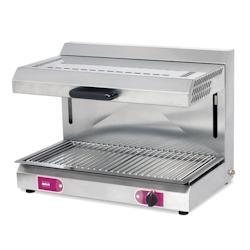 Salamandre gaz FURNOTEL - plafond mobile - grille 740 x 375 mm - 3 zones de chauffe - 800 mm de largeur_0