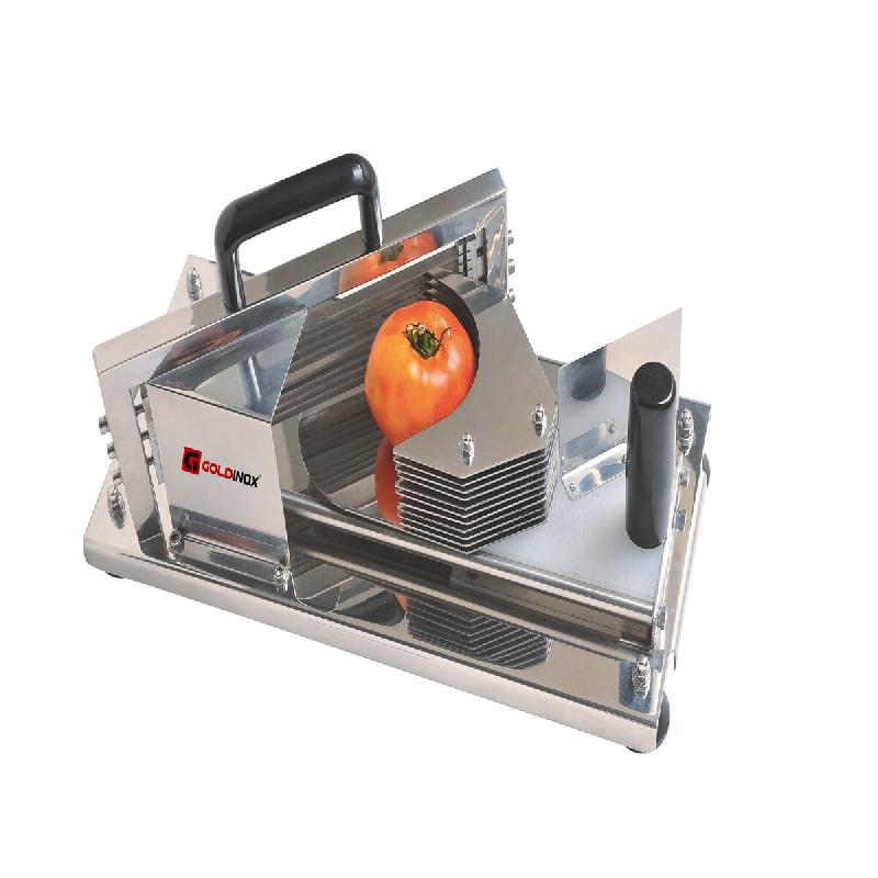 GOLDINOX Coupe-tomate manuel professionnel 4mm - inox 3701770824908_0
