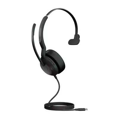Jabra Evolve2 50 Casque Avec fil Arceau Bureau/Centre d'appels USB Type-C Noir_0