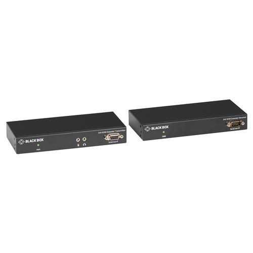 Kit d'extension KVM sur fibre - DVI-D, USB 2.0, série, audio, vidéo locale_0