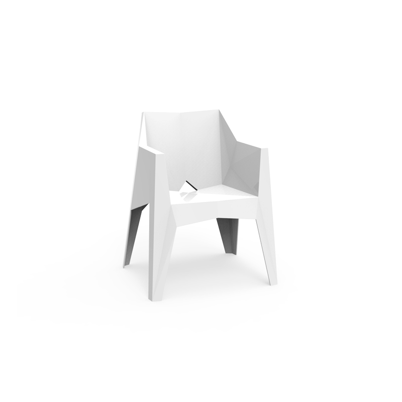 Lot de 2 fauteuils VOXEL Blancs_0