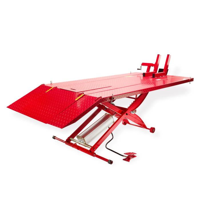 Pont élévateur moto-quad - pneumatique - table 2000 mm - 450 kg_0
