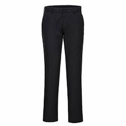 Portwest - Pantalon de travail pour femmes CHINO Noir Taille 50_0