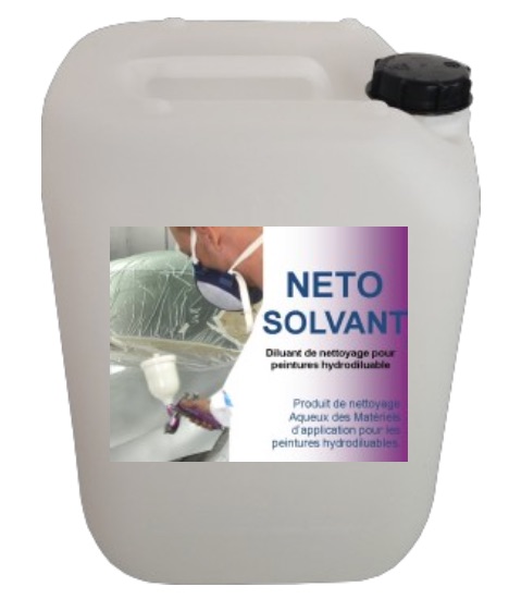 Produit de nettoyage de pistolet peinture solvantée - NETO SOLVANT_0