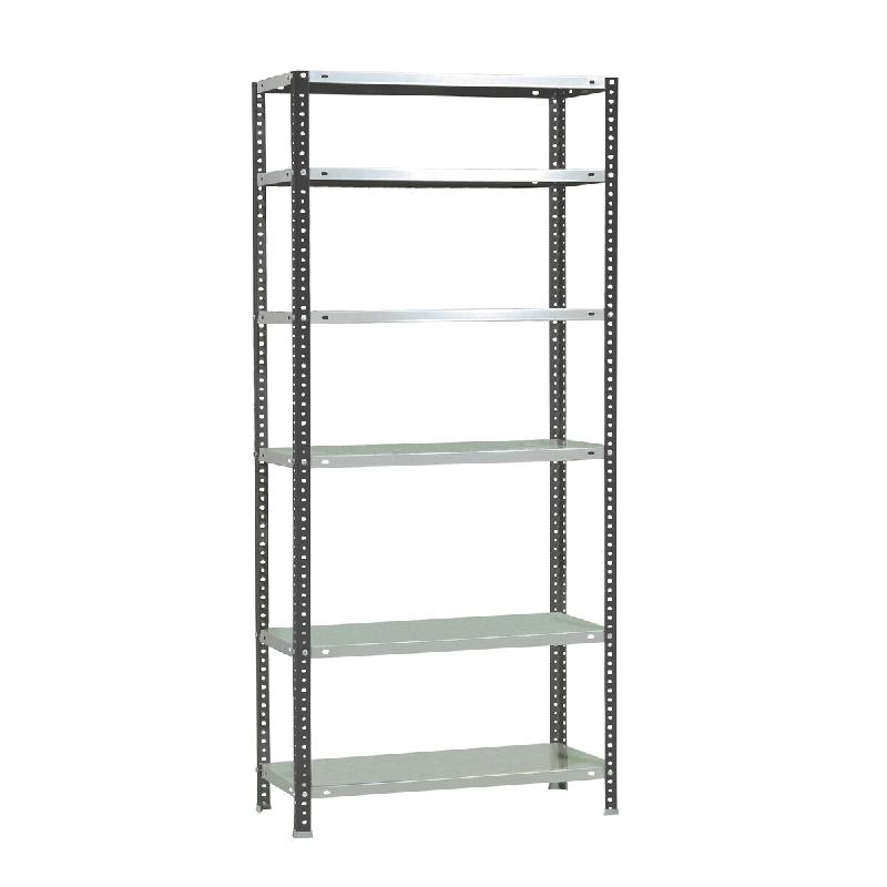 SimonRack Étagère métallique avec vis 2000x1000x500 mm, 6 niveaux, point de flexion 100 kg, Anthracite/Blanc - Comfort - métal 8425437096693_0