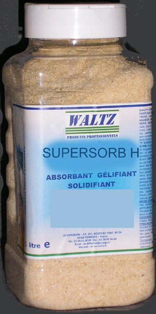Supersorb H - Granulé absorbant gélifiant hydrophile très hautes performances_0