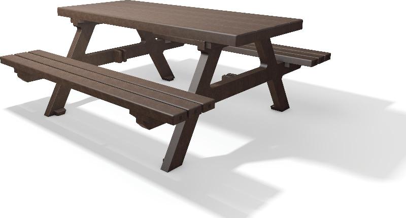 TABLE PIQUE NIQUE EN PLASTIQUE RECYCLÉ - ISOLA_0
