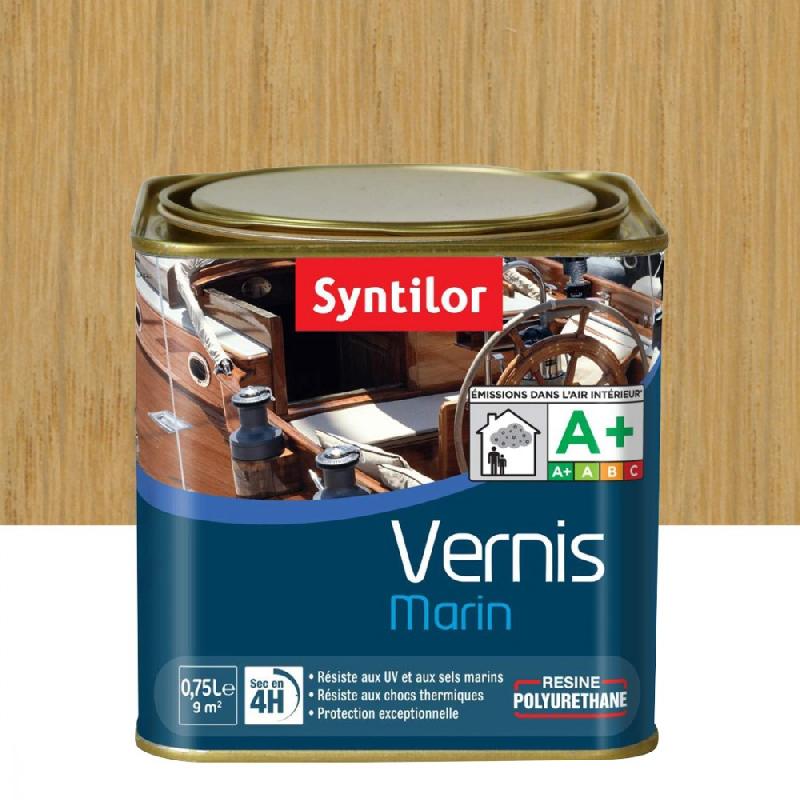 Vernis marin bois SYNTILOR - incolore, brillant - 0.75 l_0