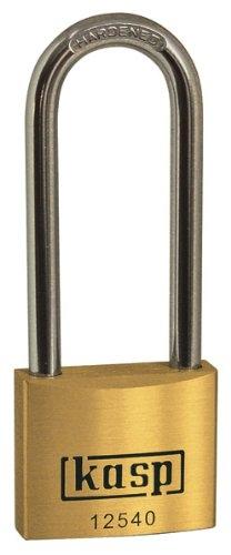 KASP K12540L63A1 - Cadenas en laiton premium 40x63 mm avec anse haute et clé identique_0