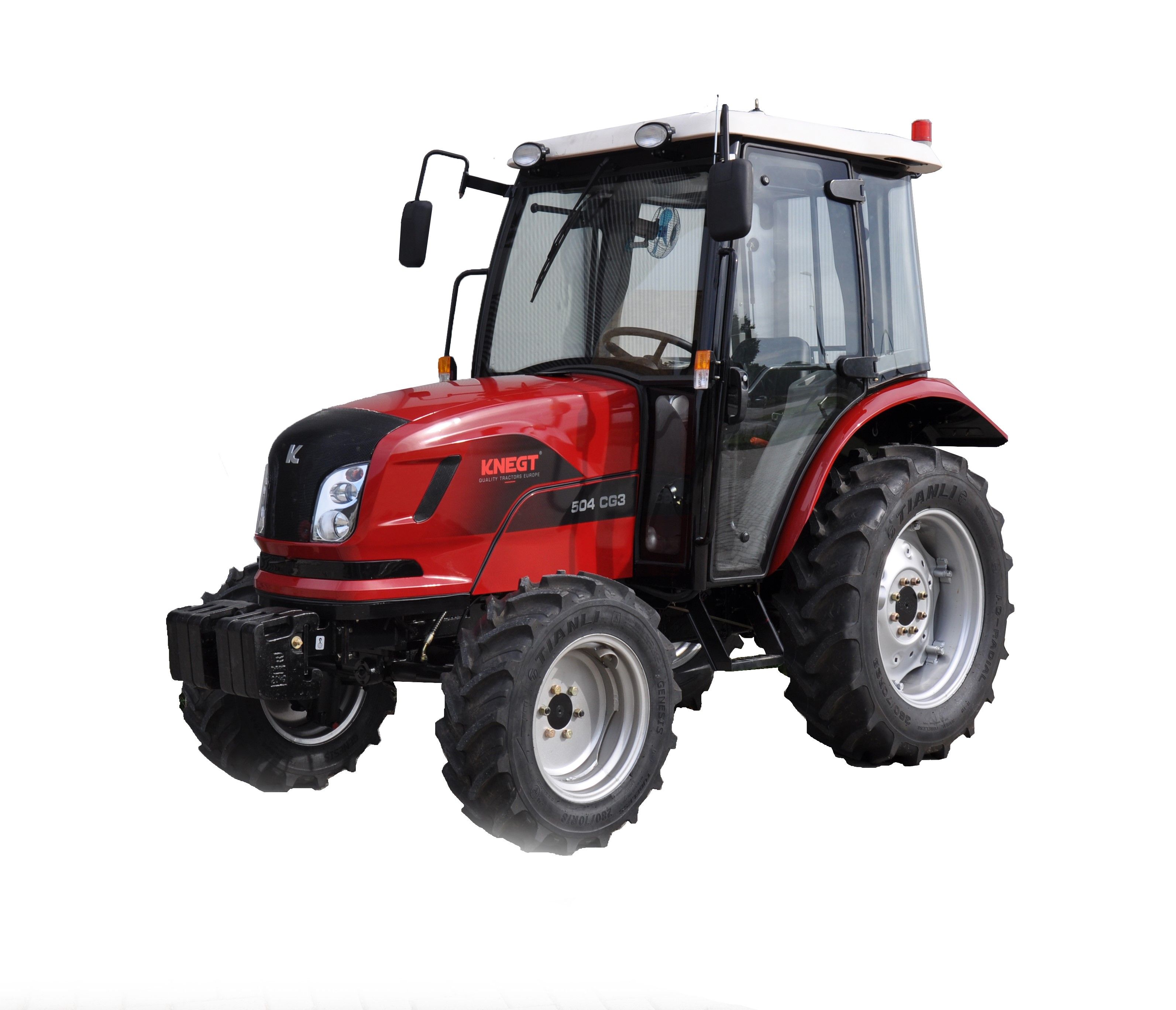 504 g3 - tracteur agricole - knegt - puissance 50 ch avec cabine_0