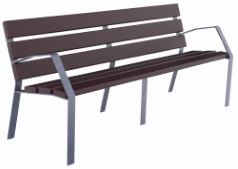 Banc public modo en polymère composite - ECOCITY_0