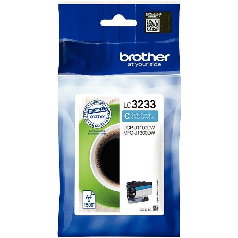 Cartouche jet d'encre Brother LC3233C cyan - Fabricant Brother_0