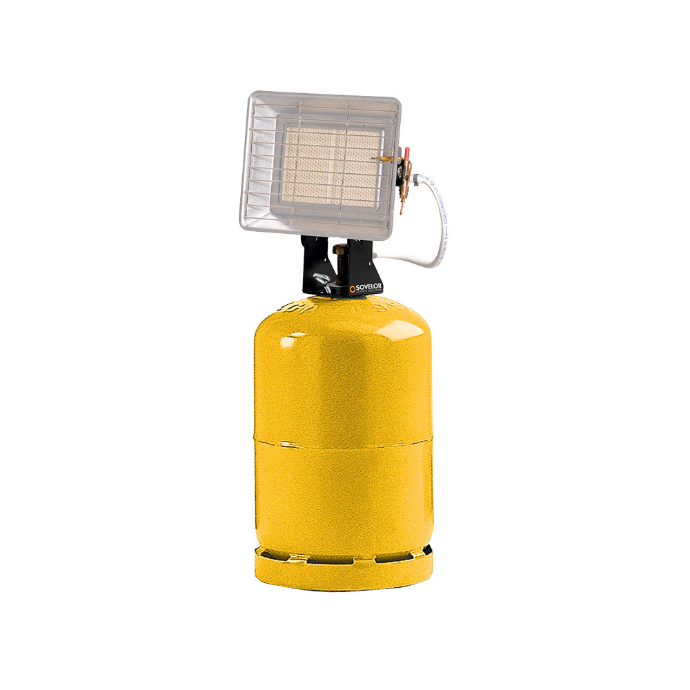 Chauffage radiant portable au gaz, léger et silencieux, utilisé pour le chauffage de postes de travail, chauffage d'appoint, séchage - SOLOR 4200 - SOVELOR_0