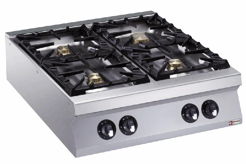 Cuisinière 4 feux vifs gaz à poser - G22/4B8T-N_0