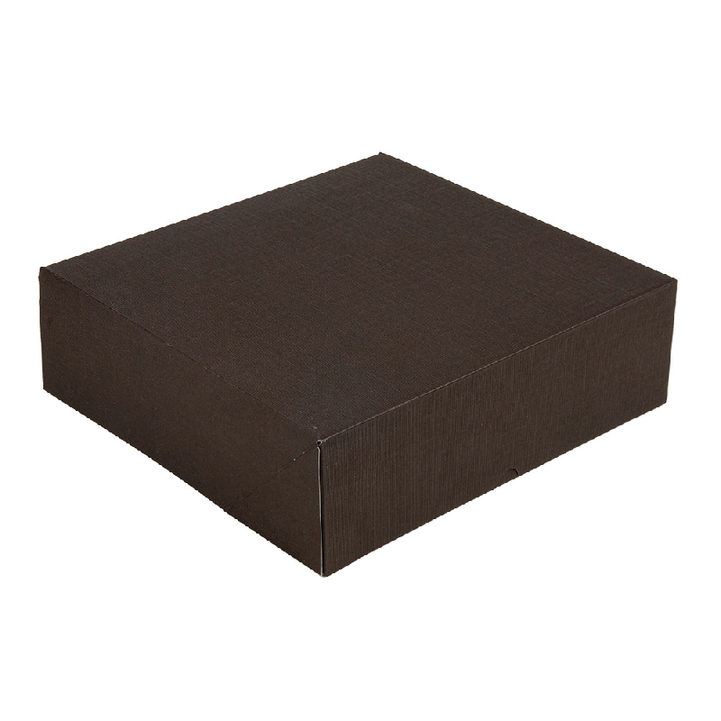 García de Pou Garcia de Pou 100 unités - Boîtes Patisseries Sans Fenêtre 'Thepack' 250 G/M2 32X32X10 Cm Chocolat Carton Ondulé Nano-Micro - marro_0
