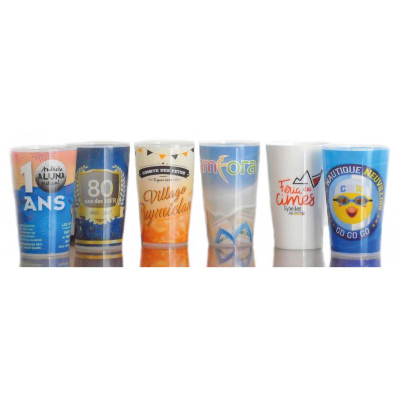 Gobelet réutilisable Gordon 30 cl quadri - Gobelets réutilisables personnalisés_0