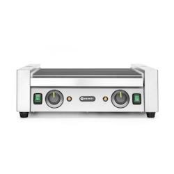 Grill roulant pour saucisses - 11 rouleaux, 2 zones de chauffe, inox HENDI 230V/1180W - 520x477x(H)175mm_0