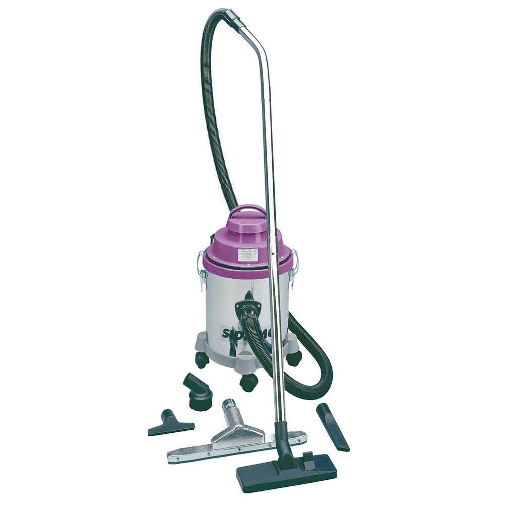 Jet 15 - Aspirateur à eau et poussières - Cuve inox 10L - Sidamo - Filtre Classe M_0