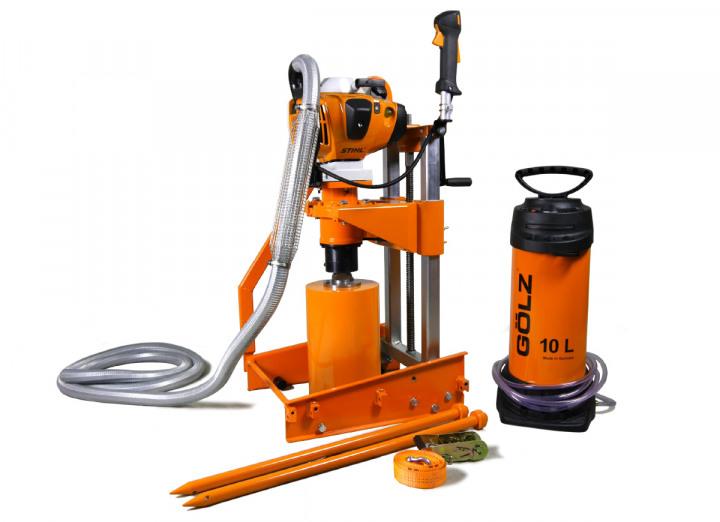 KB350 - Carotteuse de canalisations jusqu'à Ø 354 mm - GÖLZ avec moteur STIHL 2-temps_0