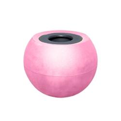 PLAST'UP ROTOMOULAGE Pot de fleurs sphérique xxl speranza 325l - ROSE - rose 0036336945524_0