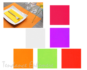 Set de table jetable set de table spunbond luxe 30x40cm  ref. Produit : stsl30g100f_0