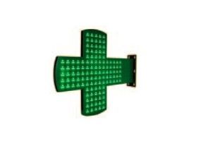 T700 - Enseigne pharmacie LED préprogrammée double face - MTS13 - Puissance 62.5 W - 750 LED grand angle_0