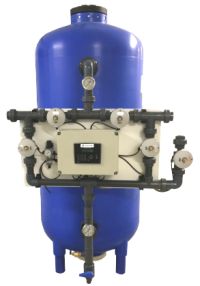 Aquafer - déferriseur et démanganisation de l'eau - Aquadis - cuve ecopa recyclable - dimension 900a_0
