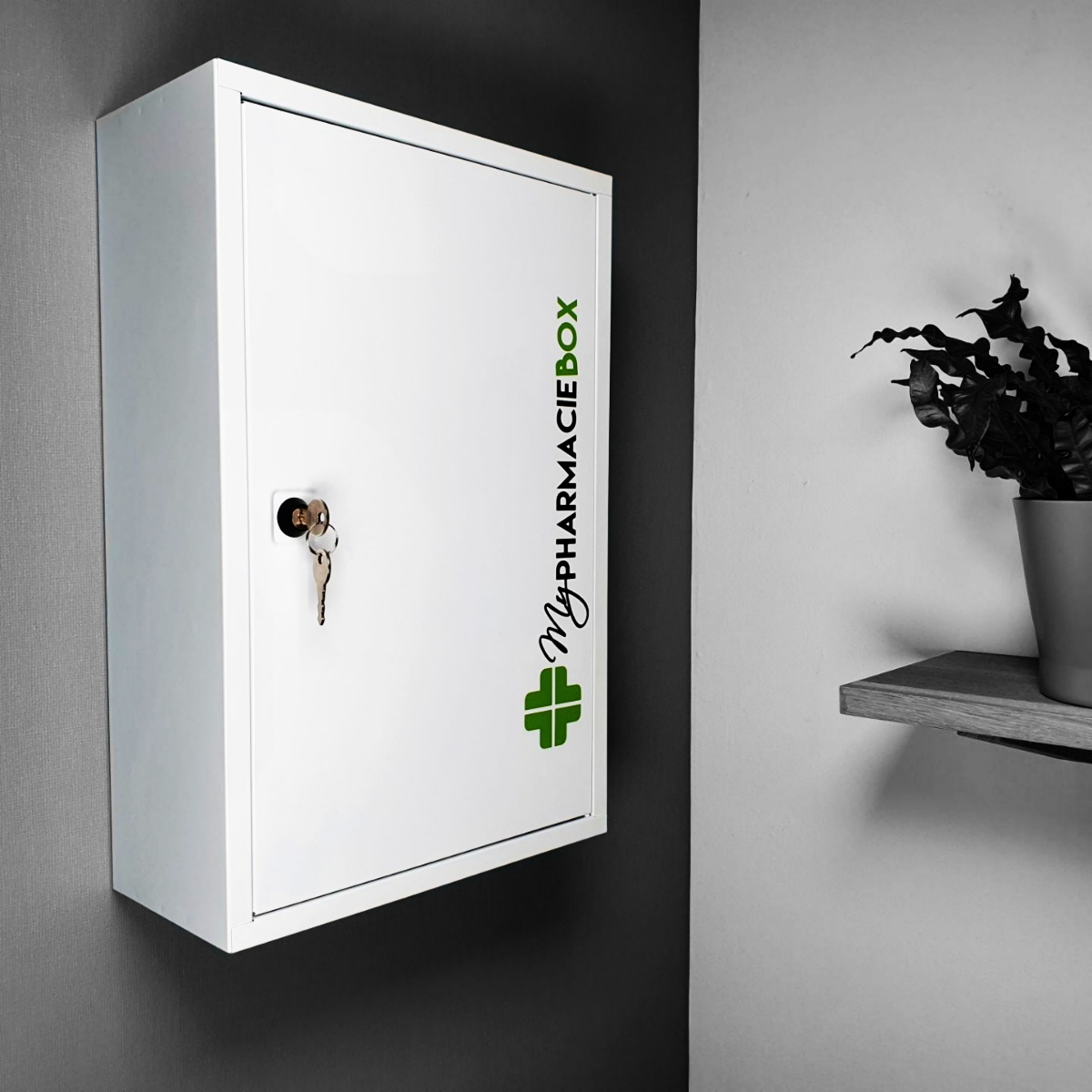 Armoire à pharmacie métal BTP 10 personnes - ARM1P.BTP.C10A - complète avec fixation murale et compartiments_0