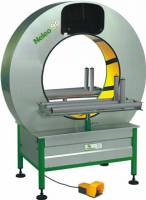 Banderoleuse semi-automatique Neleo 90 - emballage horizontal sous film étirable_0