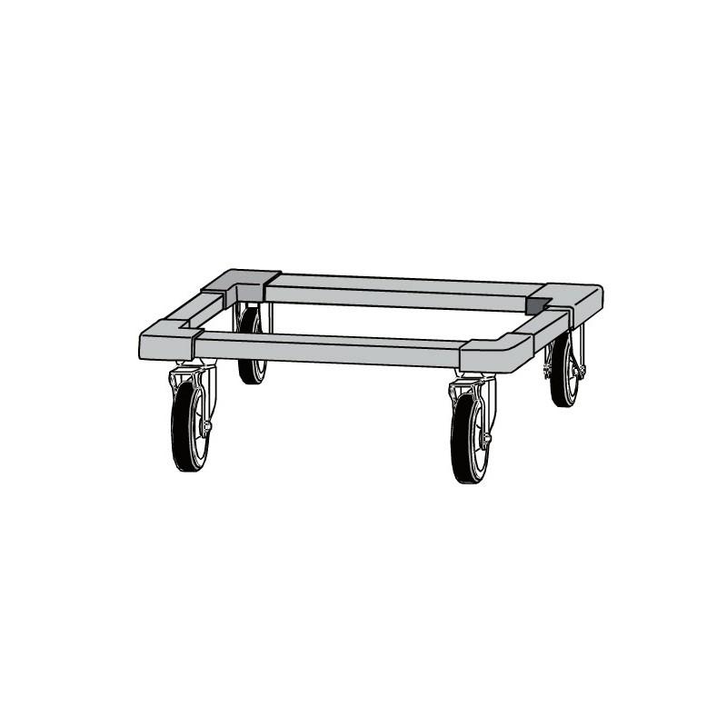 Chassis roulettes pour tiroirs et armoires de maintien au chaud MODULINE type de modèle à - ATR002_0