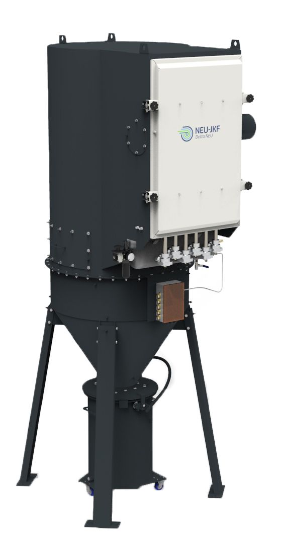 Dépoussiéreur à décolmatage automatique par injection d'air comprimé- Neumatic® JE-JR_0