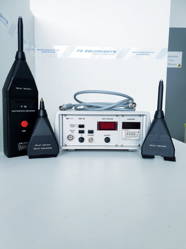 Esd 30 - simulateur de decharge electrostatique - em test - mesures d'électricité statique_0