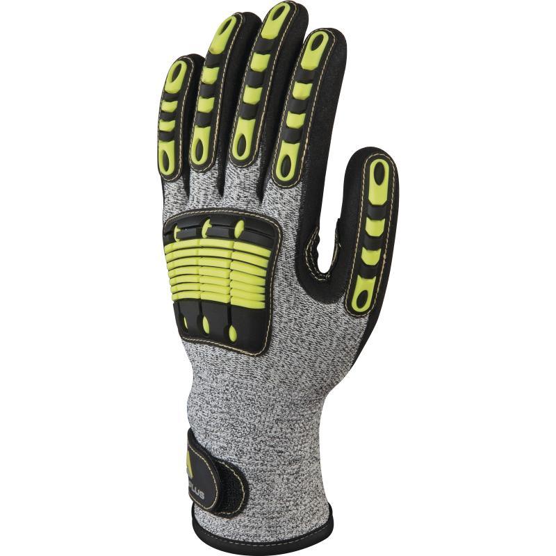 Gant anti-coupure VV910 - tricot polyéthylène haute performance - paume double enduction nitrile_0