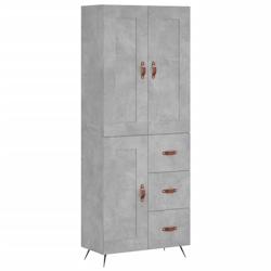 Helloshop26 - Buffet bahut commode armoire meuble de rangement organisateur cuisine salle de séjour salon haut 69,5 x 34 x 180 cm 02_0034541 - 300021_0