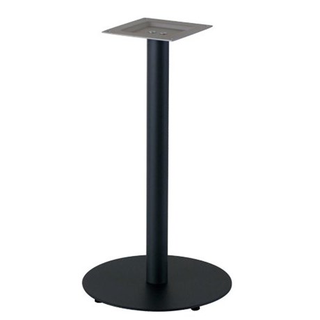 PIED DE TABLE ROND SILVER 71 CM NOIR