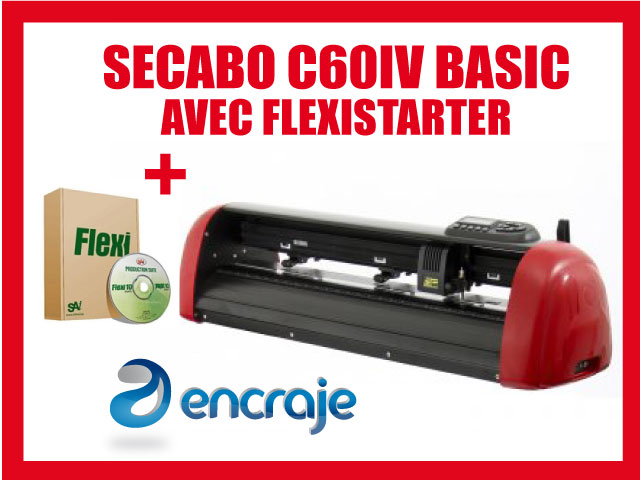 Plotter decoupe secabo c60iv basic + flexi starter_0