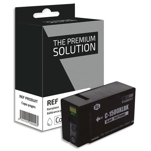 Cartouche compatible jet d'encre noir Canon PGI1500XLB - C8C1500XLB_0