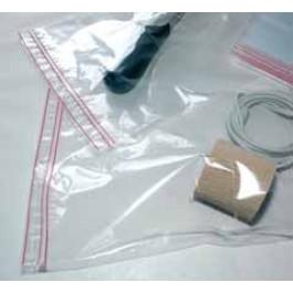Sachets plastiques MINIGRIP® - avec bandes blanches - épaisseur 60 microns - 120 mm x 180 mm - carton de 1000_0