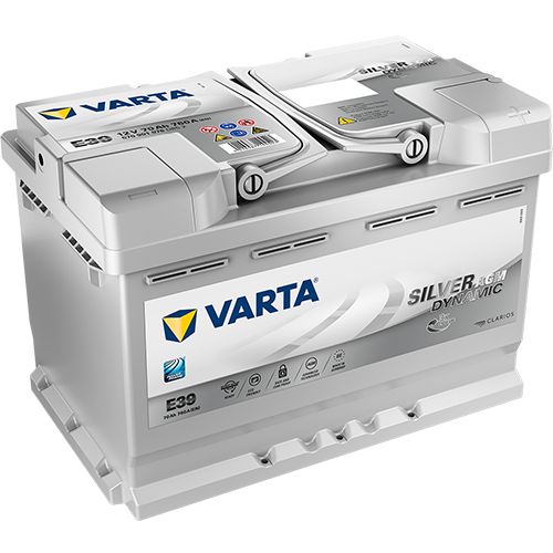 Silver dynamic agm - batterie de démarrage - varta - capacité: 60 ah à 80_0