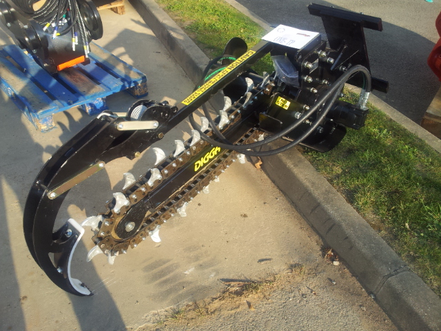 Équipement de trancheuse pour irrigation et drainage