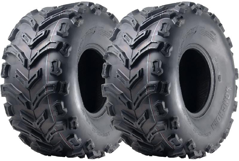 25x12.00-10 Quad ATV Tyre 6ply Journey P3128 E-Marked Road Legal Tire (Set of 2)_0