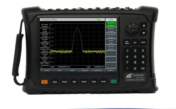 4024G - Analyseur de spectre CEYEAR - 9 KHz à 44 GHz avec fonctions de mesure avancées_0