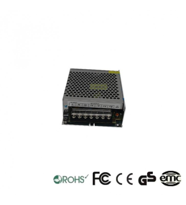 Alimentation 12V continu - 100W - 8.3A - Tecmo - Référence 12V100W - Structure en aluminium_0